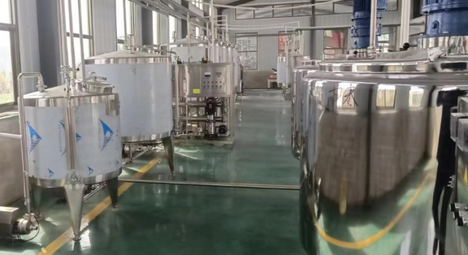 果葡糖漿生產(chǎn)設(shè)備工程案例